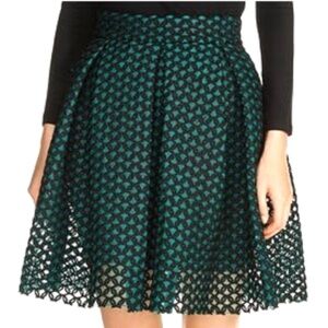Maje Juliette Basket Weave Skirt